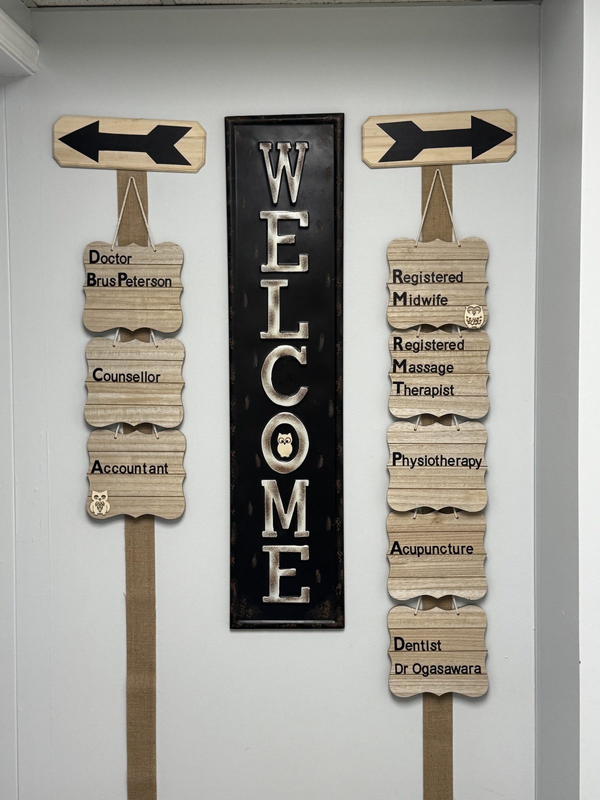 Vernon midwifery location at the Health Nest clinic in vernon bc